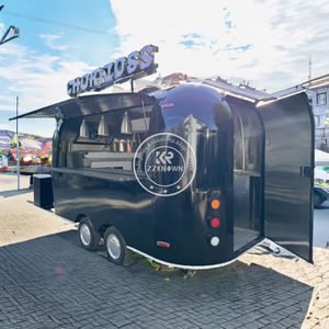 2025 EEC Valid Unique Fast Food Trucks Mobile <b>Kitchen</b> Food Truck Mobile Concession Food Trailer - Product Image 5