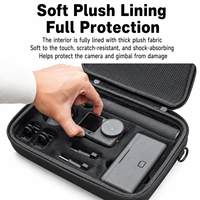Étui de transport DJI Osmo Action 6, sac de rangement portable en EVA rigide pour accessoires de caméra d'action, pochette de voyage étanche