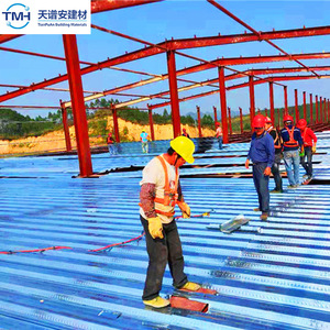 Estructura de Acero para Almacenes TianPuAn, Diseño Industrial, Capacidad de Carga de Techo de Más de 20 lb por Pies Cuadrados, para Almacenamiento en Fábricas - Product Image 1