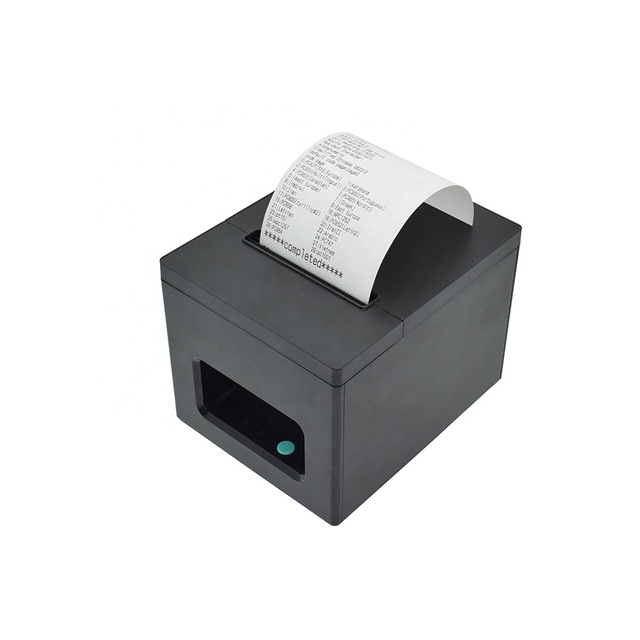 POS Thermal Receipt Printer 80mm USB+LAN with Auto Cutter for Restaurants in Stock 1-Year Warranty
