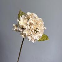 Bunga Hydrangea Kepala Besar Kering Buatan Multi-Warna, Dekorasi Modern Buatan Tangan untuk Pernikahan, Hotel, dan Lobi