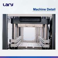 Presse à compression de caoutchouc LARY LRF300 entièrement automatique à commande PLC, force de serrage de 3000 kN, course de 550 mm, plaque chauffante de 700x700 mm