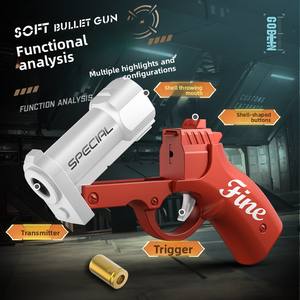 Nouveaux jouets simulés arme gobelin <span class=keywords><strong>pistolet</strong></span> sûr éjection de balle souple Mini modèle <span class=keywords><strong>lanceur</strong></span> doigt-filature garçons passe-temps jeu de tir - Product Image 4