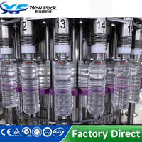 Nouvelle machine de remplissage automatique de bouteilles PET Peak Complete 3 en 1 pour ligne de production d'eau pure de 500 ml