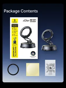 Baseus Từ Xe Người Giữ Điện Thoại Hút Chân Không Hút Cup Đứng 360 ° Xoay Nam Châm Chủ Cho Iphone Phòng Tập Thể Dục/Lái Xe Chân Không Điện Thoại Đứng - Product Image 6