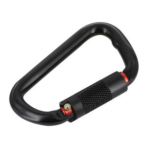 Vente en gros Nouveau mousqueton d'escalade en aluminium 30KN 3T crochet mousqueton à verrouillage par torsion pour antichute - Product Image 5