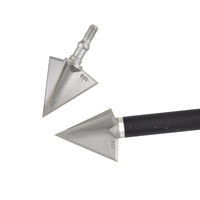 Pointes de chasse à 3 lames fixes 100/125 grains pour tir à l'arbalète et chasse