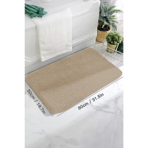 Tapis de bain de luxe en diatomite lavable 25 mm, doux, en polyester et coton, antidérapant, pour hôtel, absorbant l'eau, taille personnalisée, OEM ODM, Turquie - Product Image 1