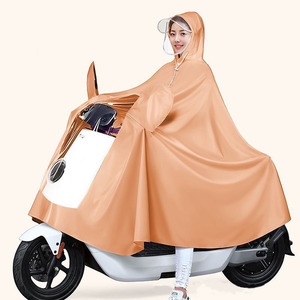 Housse de <span class=keywords><strong>pluie</strong></span> transparente en EVA pour moto électrique, imperméable et réutilisable, protection pour adultes, commande de vêtements de <span class=keywords><strong>pluie</strong></span> pour scooters - Product Image 1