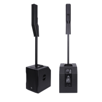 Nouveauté Mellisong YZ15-1000 Système audio stéréo professionnel, enceinte colonne active à deux voies de 15 pouces, son surround 1000W