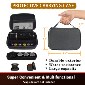 Fully Automatic <b>Portable</b> Mini <b>Coffee</b> Espresso Machine Capsule 12v Lithium Battery Rechargeable Hot Water Outdoor - Product Image 2