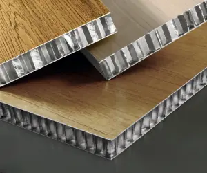 Panneau alvéolé en aluminium Couleurs ACCP pour matériaux de construction Panneau mural extérieur pour plafond Clapboard - Product Image 6