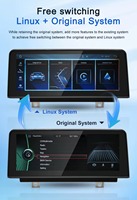 Plug & Play Linux Autoradio-Bildschirm Kompatibel mit BMW X1 E84 Original CIC-System