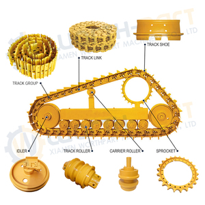 Chaîne de chenilles pour bulldozer Komatsu D155 D31S-15 D41A <span class=keywords><strong>D50</strong></span> D61 D61Px15 D65Ex17 Km728/37, maillon de chenille pour bulldozer D85Ess D375-5 D-375 - Product Image 4