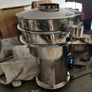 Máquina Cribadora Vibratoria Digital Automática Industrial con Componentes Centrales PLC, Equipo de Cribado de Polvo de Acero Inoxidable para Uso Alimentario - Product Image 1