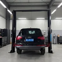 5500kg Kendinden Kilitlemeli Yüksek Mukavemetli Otomatik İki Kolonlu Hidrolik Zemin Tablası Hidrolik Araç Kaldırıcı İki Kolonlu Oto Lift 2 Kolon Araç Lifti