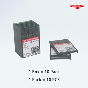 20 Agujas DPX5 Groz-Beckert para Máquina de Coser Industrial de Doble <span class=keywords><strong>Aguja</strong></span> DP*5 134 135X5 SY1955 20:05 <span class=keywords><strong>Punto</strong></span> de Bola - Product Image 5