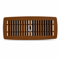 Grille de ventilation au sol en plastique ABS 300x100mm, modèle SV 3010, couleur chocolat, pour système de ventilation