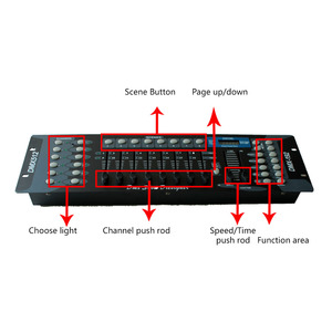 Consola de Control DMX 512, 192 DMX512, <span class=keywords><strong>1</strong></span> Canal, 6A, Programable, Luz de Escenario, DJ, Discoteca - Product Image 6