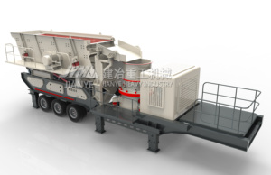 Planta Móvil de Trituración y Cribado de Mandíbulas Tipo Neumático J125 - 290-845 T/h para Roca Dura, Granito, Basalto, <span class=keywords><strong>Li</strong></span> - Product Image 3