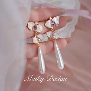 Pendientes Largos Vintage de Estilo Chino, Modernos, Geométricos, de Aleación de Zinc con Forma de Flor, para Mujer, para Fiestas y Ocasiones Especiales - Product Image 5