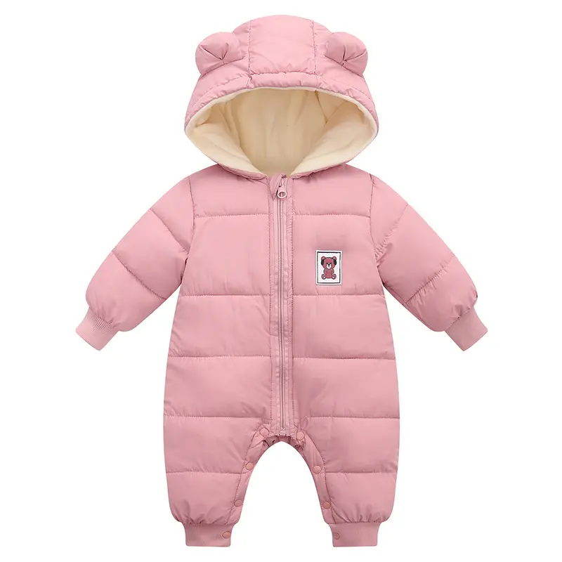 Baju Terusan Bayi, Jumpsuit Snowsuit Romper Musim Dingin untuk Anak Laki-laki