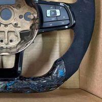 Volant en fibre de carbone forgé pour VW Volkswagen Golf 6 Golf 7 7.5 GTI R MK7 pour VW Polo GTI Jetta Tiguan Sharan Touran