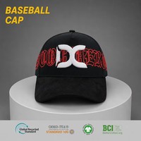 Gorra de Béisbol Personalizada de Moda con Bordado, 5 Paneles, Visera Curva, Ajustable, de Gamuza, Unisex, para Uso Diario, Deportivo y Urbano