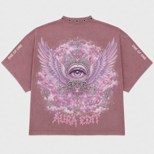 เสื้อยืดโออีเอ็มประดับเพชรเทียม 300GSM ผ้าคอตตอนหนานุ่ม ซักแบบ Dirty Wash ทรงโอเวอร์ไซส์ ครอป ทรงบ็อกซี่ ลายกราฟิกแบบ Hotfix เสื้อยืดผู้ชาย - Product Image 2