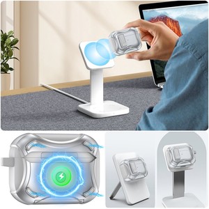 Estuche para Auriculares Inalámbricos Multifuncional de Nuevo Estilo para Todos los Modelos de <span class=keywords><strong>iPhone</strong></span> 1/2/3/4 <span class=keywords><strong>Pro</strong></span> 3 con Soporte para Teléfono para <span class=keywords><strong>iPhone</strong></span> 1 2 3 <span class=keywords><strong>Pro</strong></span>/pro2 - Product Image 5