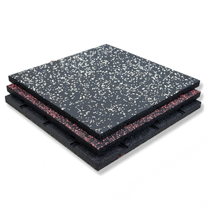 Premium EPDM <b>Rubber</b> Gym Mats, High Elasticity Impact Resistant <b>Flooring</b> for Home Gym and Fitness Equipment Areas - Product Image 1