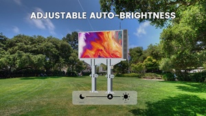 Canbest kỹ thuật số mở dấu hiệu Dubai ecran đôi mặt tiết kiệm năng lượng màn hình hiển thị 3x8 P6 ngoài trời trở lại dẫn biển quảng cáo - Product Image 4