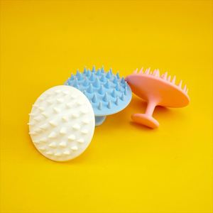 Eanced <b>Cleaning</b> <b>Bathing</b> Experience Dogs With Silica Gel Dog Brush for Grooming & Washing <b>Pets</b> - Product Image 6
