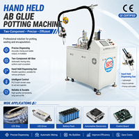 Máquina Semiautomática de Pegamento AB, Equipo Dispensador de Resina Epoxi de Dos Componentes para Línea de Producción de Encapsulado Electrónico