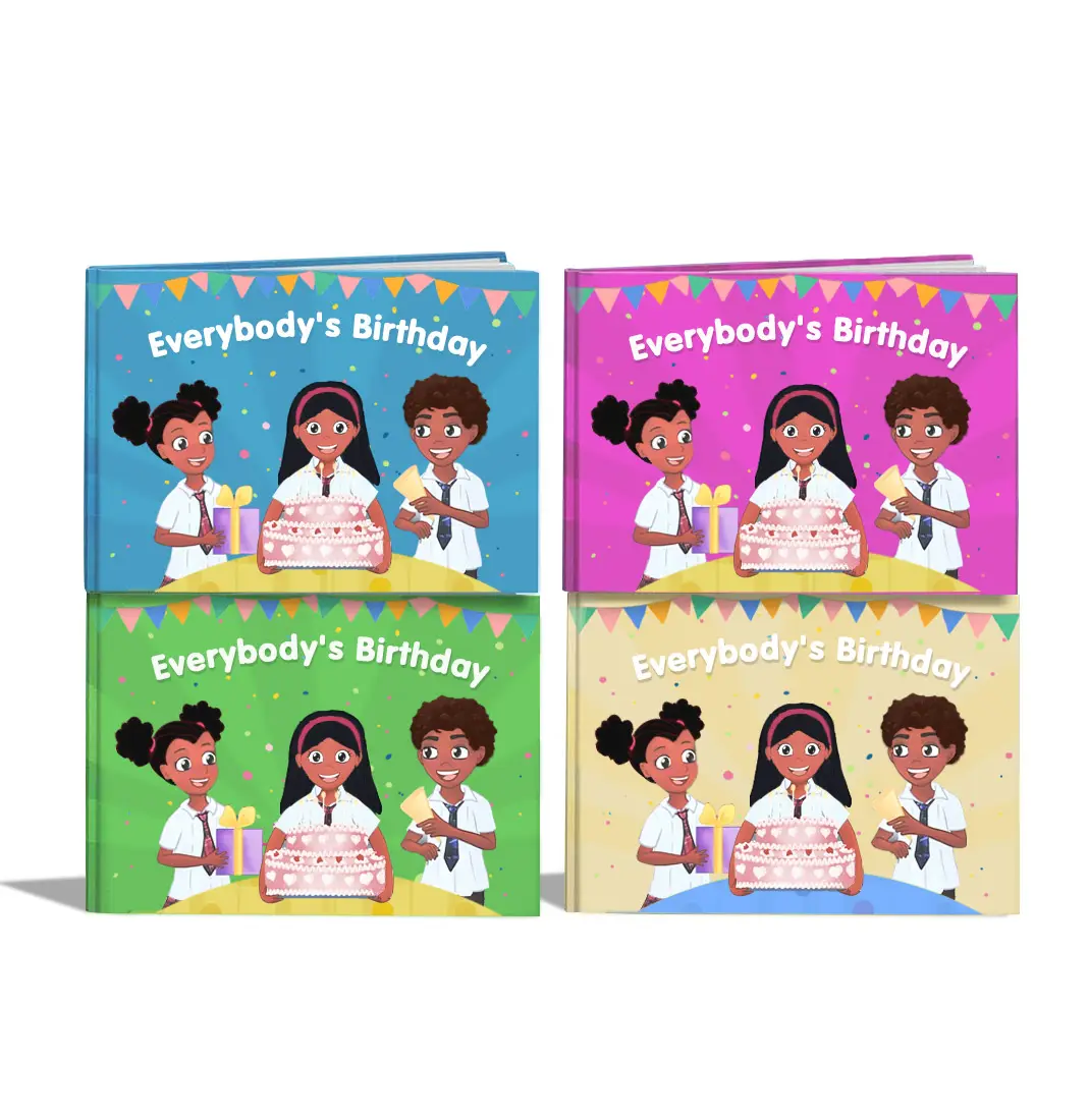 Ar benutzerdefinierte Farbige professionelle Kinderbuch Druck Karton Bücher für Kinderbuch Druck-Service Uv 4c+4c