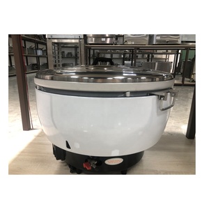 Olla <span class=keywords><strong>Arrocera</strong></span> Comercial a <span class=keywords><strong>Gas</strong></span> <span class=keywords><strong>de</strong></span> 10L con Encendido Automático y Forma <span class=keywords><strong>de</strong></span> Tambor, Antiadherente, para Uso en Hoteles - Product Image 2
