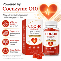 Hartondersteunende CoQ10 Gummies 200mg Celenergie Booster met Vitamine E Vegan Gummies Private Labeling