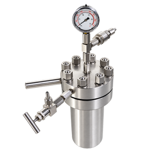 Réacteur à haute pression de laboratoire avec agitateur magnétique Réacteur autoclave à synthèse hydrothermale Réacteur d'hydrogénation - Product Image 5