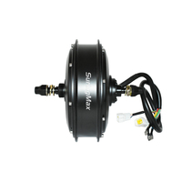 Kit de conversion de vélo électrique avec moteur de moyeu arrière sans balais à couple élevé Super Power 72V 6000W pour vélo à pneus larges, vélo de neige, vélo de plage