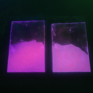 Pigmento en polvo fotoluminiscente rosa polvo luminoso Premium polvo que brilla en la oscuridad cargado por la luz - Product Image 1
