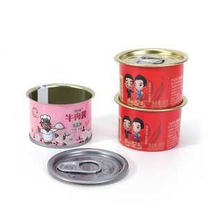 Tùy Chỉnh Vòng Kim Loại Thiếc Có Nắp Đậy Hộp Thiếc Sản Xuất Cho Bao Bì Thực Phẩm - Product Image 2