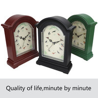 Horloge de table en forme de maison YZ-4028B
