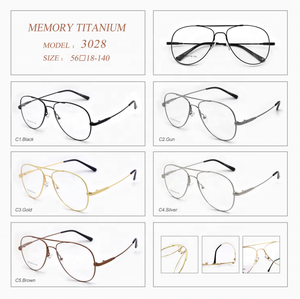 Gafas de sol de titanio para hombre, lentes ovalados <span class=keywords><strong>Retro</strong></span> para ordenador, graduadas, de marca - Product Image 6