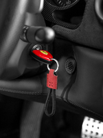 Porte-clés de voiture universel haut de gamme simple pendentif avancé avec ornements en polyester exquis et durables