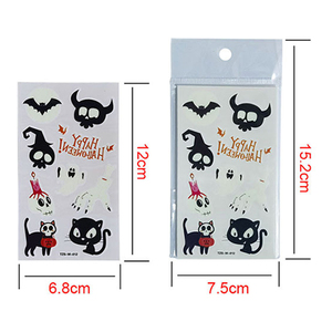 Tatuajes Temporales de Papel con Forma de Estrella Luminosa para Niños, Resistentes al Agua, Multicolores, para Halloween - Product Image 5