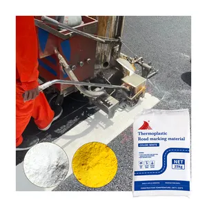 White Long Service Life British Standard Thermoplastic Road Marking Paint 3-5 minutes quick drying Road Pain