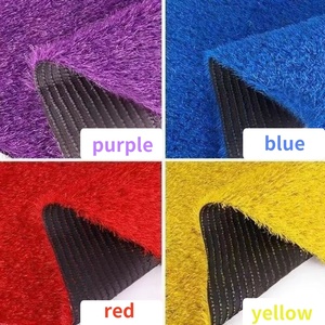 Césped <span class=keywords><strong>Artificial</strong></span> de Arco Iris de 25mm de Altura, Césped Sintético para Exteriores, Jardín de Infancia - Product Image 5