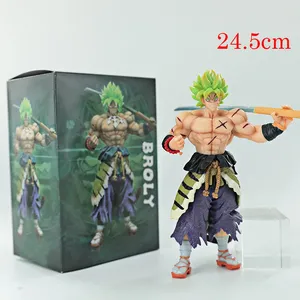 <span class=keywords><strong>Super</strong></span> <span class=keywords><strong>Saiyan</strong></span> pour enfant et adulte, <span class=keywords><strong>figurine</strong></span> d'anime en PVC, jouet, statues, 20 cm, <span class=keywords><strong>figurine</strong></span> manga, modèle samouraï Son Goku Broli - Product Image 1