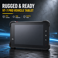 Tablet Android Robusta de 7 Pulgadas para Flotas, 4 Canales AHD, 800 Nits, Legible Bajo la Luz Solar, IP67 Resistente al Agua, Qualcomm Octa-core, Nueva Pantalla Capacitiva