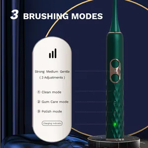 Marbon Usb Opladen Ultrasone Elektrische Tandenborstel Ultra Whitening 38,000 Vpm Oplaadbare Sonische Zorg Elektrische Tandenborstel